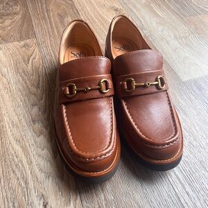 🤎 Sofft Leather Loafers – Size 9M 👞
